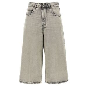 Haikure Women's Belle Pearl Grey Bermuda Shorts